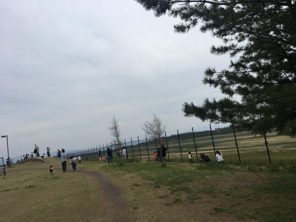 酒田市 庄内空港そばの公園 庄内空港緩衝緑地 へ行ってきたよ 家族４人 山形暮らしはじめました